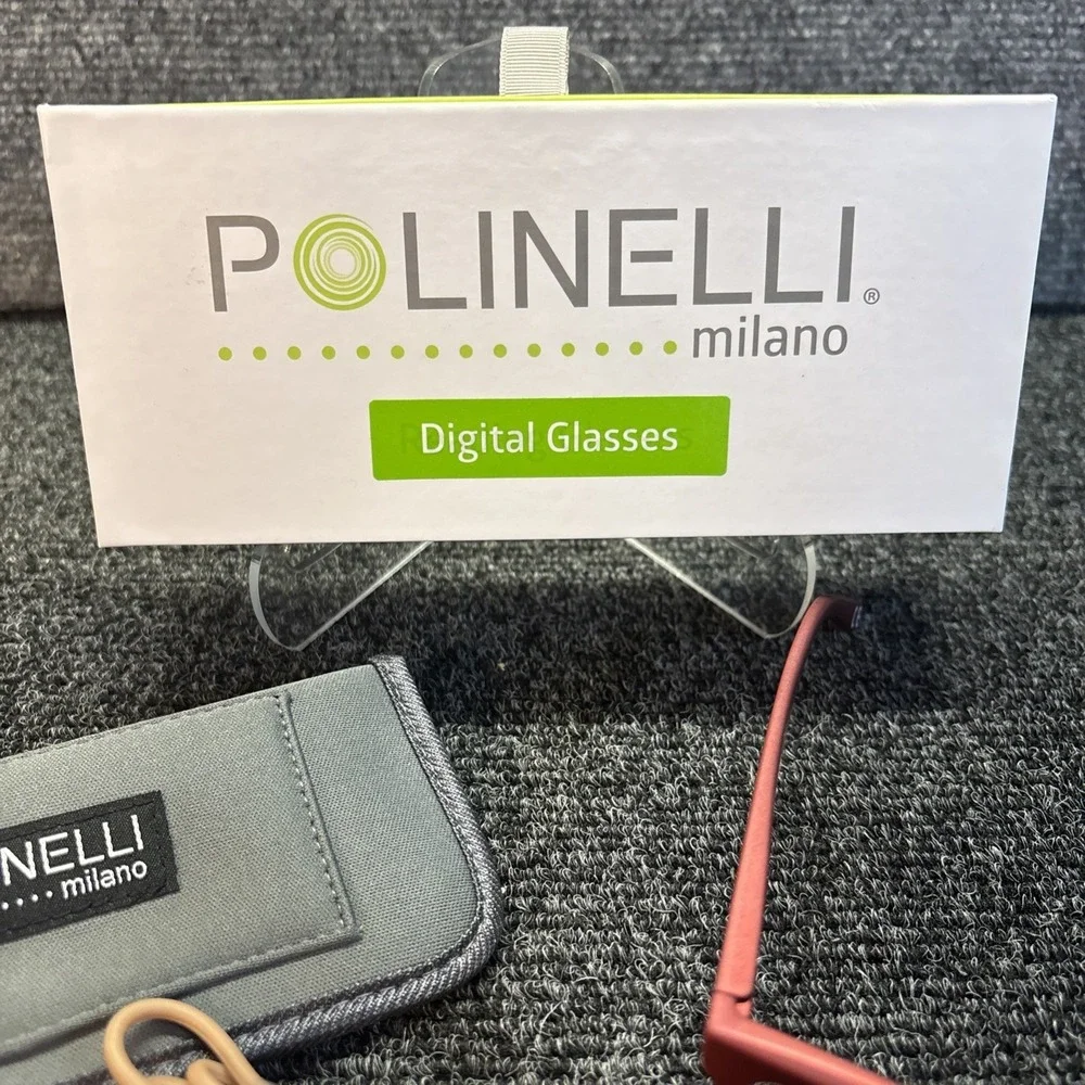 Polinelli® MILANO Quality Premium Digital Glasses -‎ Piano Red